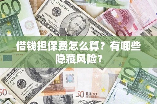 武汉借钱担保费怎么算？有哪些隐藏风险？