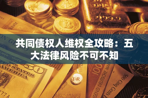 武汉共同债权人维权全攻略：五大法律风险不可不知