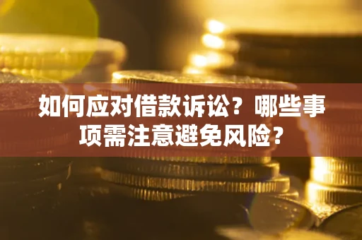 武汉如何应对借款诉讼？哪些事项需注意避免风险？