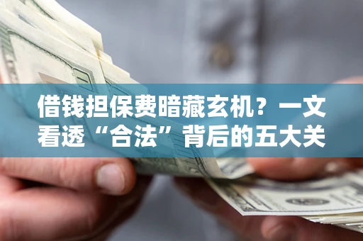 武汉借钱担保费暗藏玄机？一文看透“合法”背后的五大关键陷阱