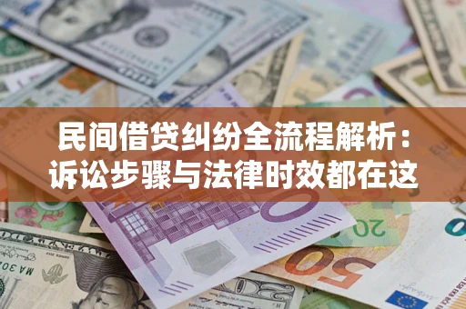 武汉民间借贷纠纷全流程解析：诉讼步骤与法律时效都在这儿了