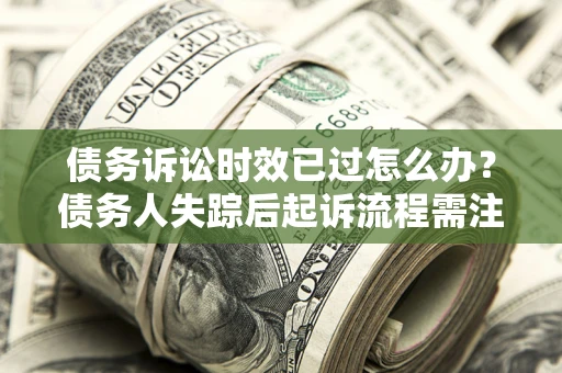 武汉债务诉讼时效已过怎么办？债务人失踪后起诉流程需注意什么？