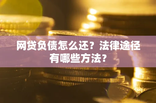 武汉网贷负债怎么还？法律途径有哪些方法？