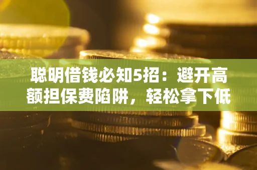 武汉聪明借钱必知5招：避开高额担保费陷阱，轻松拿下低息贷款